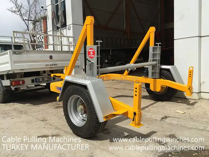 Cable Drum Trailer For Transportation Cable Drum Trailer For Transportation