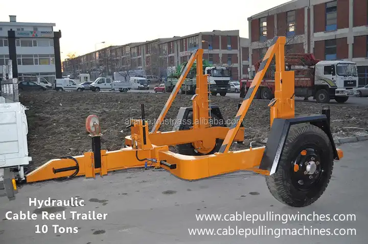 10 Ton Hydraulic Cable Pulling Winches And Trailers 10 Ton Hydraulic Cable Pulling Winches And Trailers