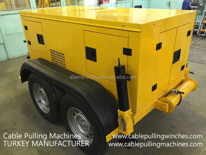 10 Ton Hydraulic Cable Pulling Winches And Trailers 10 Ton Hydraulic Cable Pulling Winches And Trailers