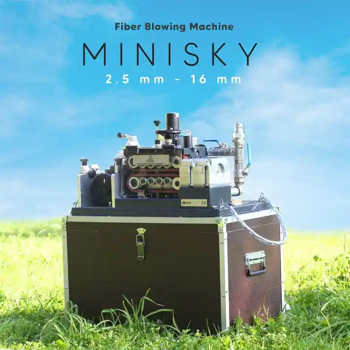 Microduct Fiber Cable Blowing Machine Microduct Fiber Cable Blowing Machine