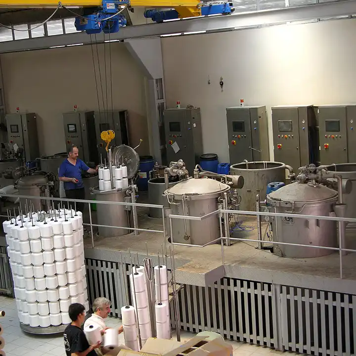 Automatic Industrial Textile Sewing Thread Muff Cone Dyeing Machine Acrylic Fiber Muff Polyester Cotton Ht Hp Bobbin Yarn 300 Kg Automatic Industrial Textile Sewing Thread Muff Cone Dyeing Machine Acrylic Fiber Muff Polyester Cotton Ht Hp Bobbin Yarn 300 Kg