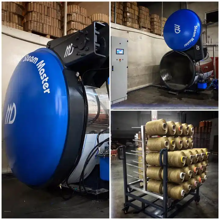 Yarn Fixing Conditioning Machine Ht Hp Steamer Autoclave Automatic 2022 380V;50Hz Steam Master 2 Years Yarn Fixing Conditioning Machine Ht Hp Steamer Autoclave Automatic 2022 380V;50Hz Steam Master 2 Years