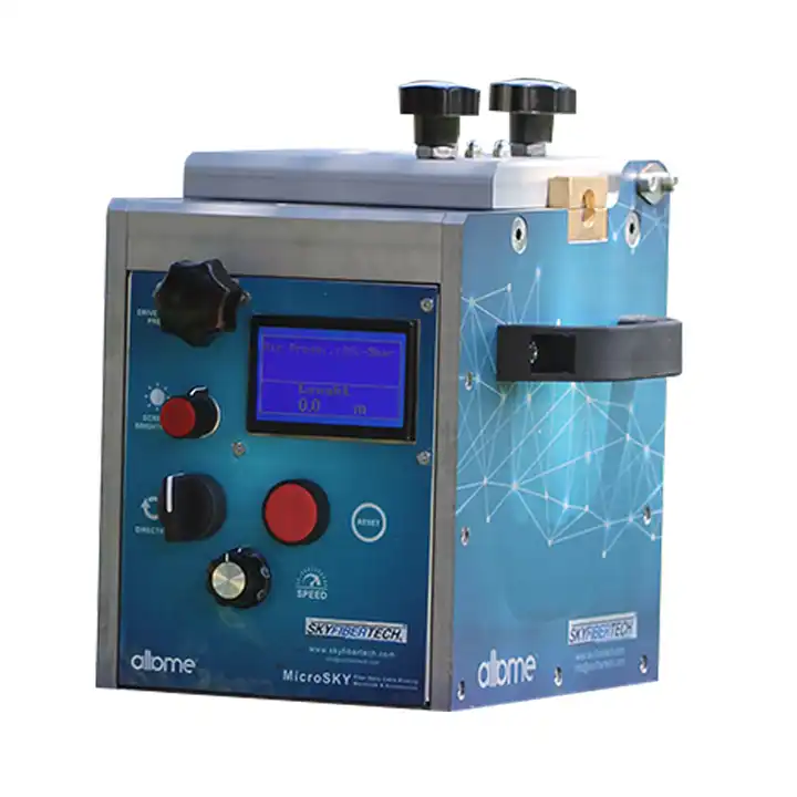 Microduct Fiber Cable Blowing Machine Microduct Fiber Cable Blowing Machine