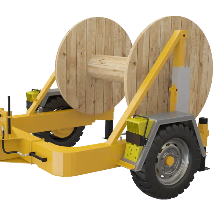 Cable Drum Trailer For Transportation Cable Drum Trailer For Transportation
