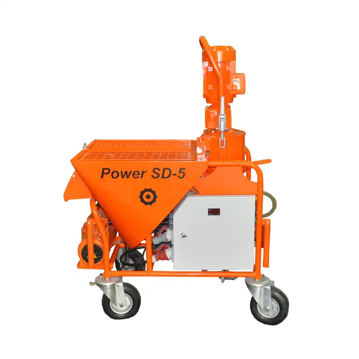 Portable Mortar Cement Wall Plaster Pump Plastering Dry Spraying Machine High Quality 380 V Power Sd 5 Made In Turkey Portable Mortar Cement Wall Plaster Pump Plastering Dry Spraying Machine High Quality 380 V Power Sd 5 Made In Turkey