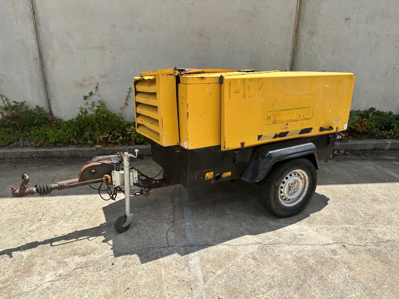 Atlas Copco Compressor Xas96 Diesel Compressor With After Cooler – Starts Easy & Runs Well Atlas Copco Compressor Xas96 Diesel Compressor With After Cooler – Starts Easy & Runs Well