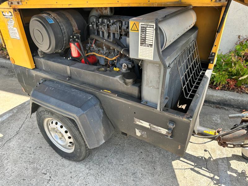 Atlas Copco Compressor Xas96 Diesel Compressor With After Cooler – Starts Easy & Runs Well Atlas Copco Compressor Xas96 Diesel Compressor With After Cooler – Starts Easy & Runs Well
