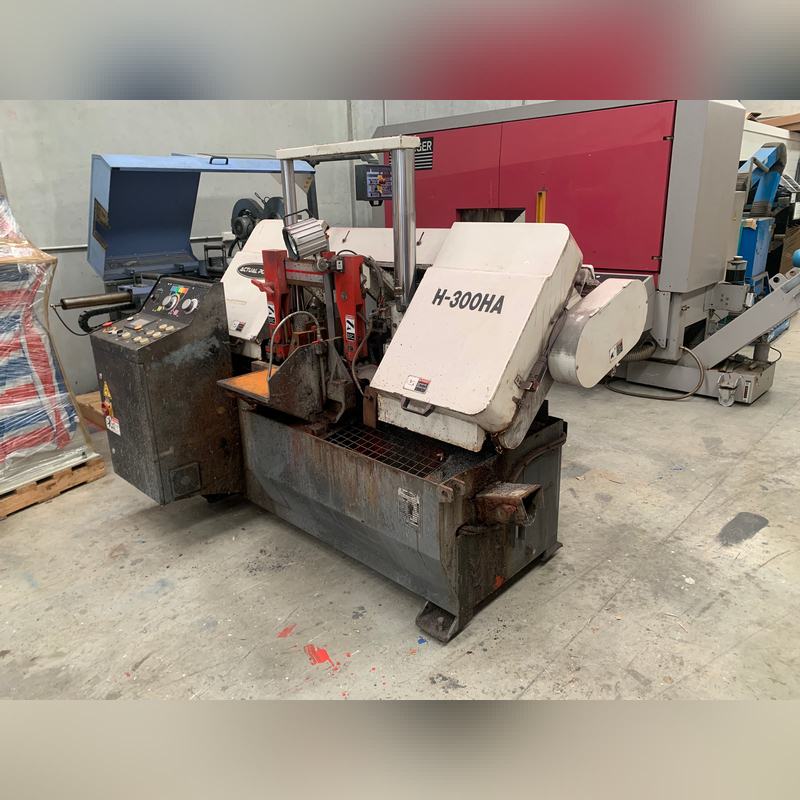 Actual Power H-300A- Nc Hitch Feed Automatic Column Type Bandsaw Actual Power H-300A- Nc Hitch Feed Automatic Column Type Bandsaw