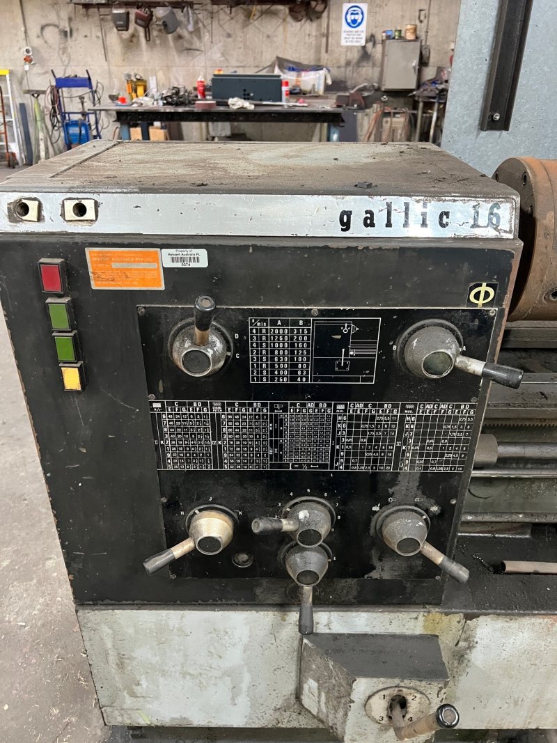 Gallic 16 Lathe Gallic 16 Lathe