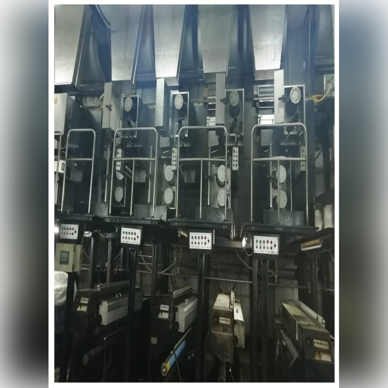 Polyester Fdy Machine With 3 Extruders And 12 Winders Polyester Fdy Machine With 3 Extruders And 12 Winders
