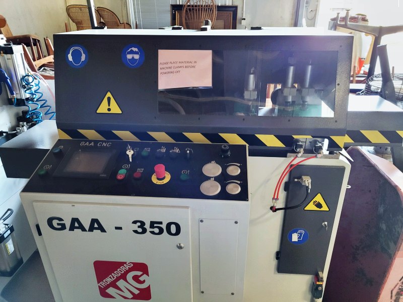 Tronzadoras Gaa-350-90 700Mm Cnc Aluminium Feed Saw Machine Tronzadoras Gaa-350-90 700Mm Cnc Aluminium Feed Saw Machine