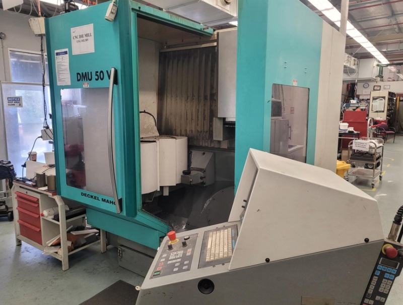 Deckel Maho Dmu 50V Cnc Machining Centre Deckel Maho Dmu 50V Cnc Machining Centre