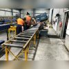 Heavy-Duty Conveyor Tables for Bandsaw Machines – 600mm x 3000mm