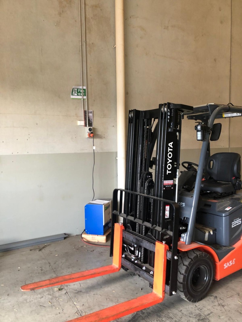 Toyota 8 Series 4 Wheel Electric Forklift Cb 2.5T N Year 2022 Toyota 8 Series 4 Wheel Electric Forklift Cb 2.5T N Year 2022